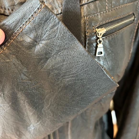 Daniel soft black leather jacket - Picture 5 of 7